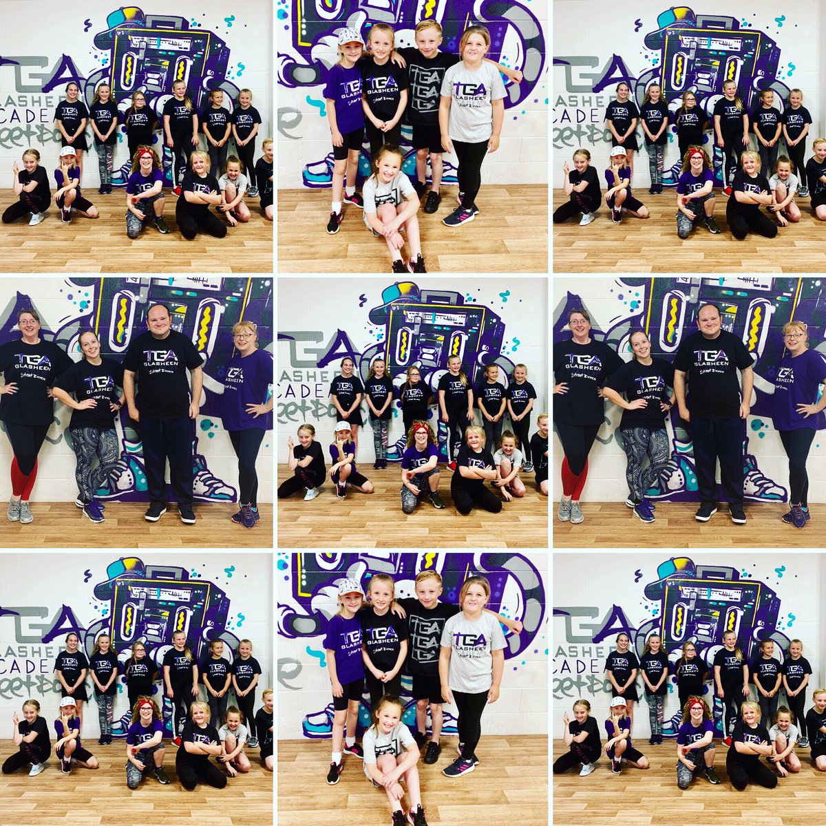 What an amazing evening of classes ... 

Mr <a href="/DamianGlasheen/">DamianGlasheen</a> was very impressed with all students .. he even drilled Team Eruption &amp; Team Innovate on their comp routines getting ready for October’s <a href="/bdodance/">Bdo Street Dance</a> Competition 

#TGAFamily #WorkTogether #StayStrong