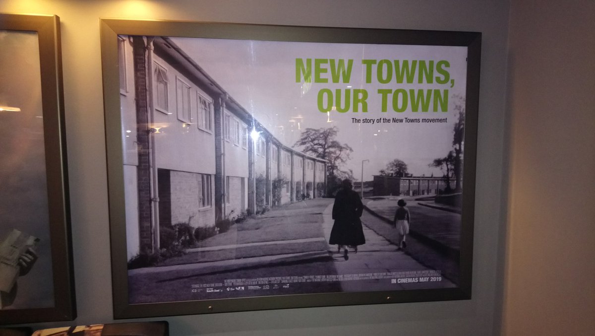 At <a href="/BarbicanCentre/">Barbican Centre</a> for the screening of "New Towns, Our Town", a very excited fox