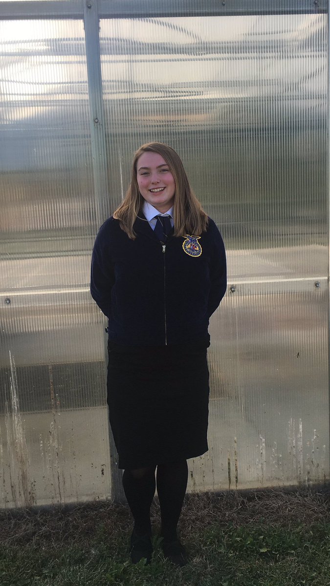 Congratulations to CHS junior Sammantha Humphreys on becoming the 2019-2020 FFA New River Federation President! <a href="/markrhusband/">MarkRHusband</a> <a href="/CHSBlueDemons/">CHSBlueDemons</a>