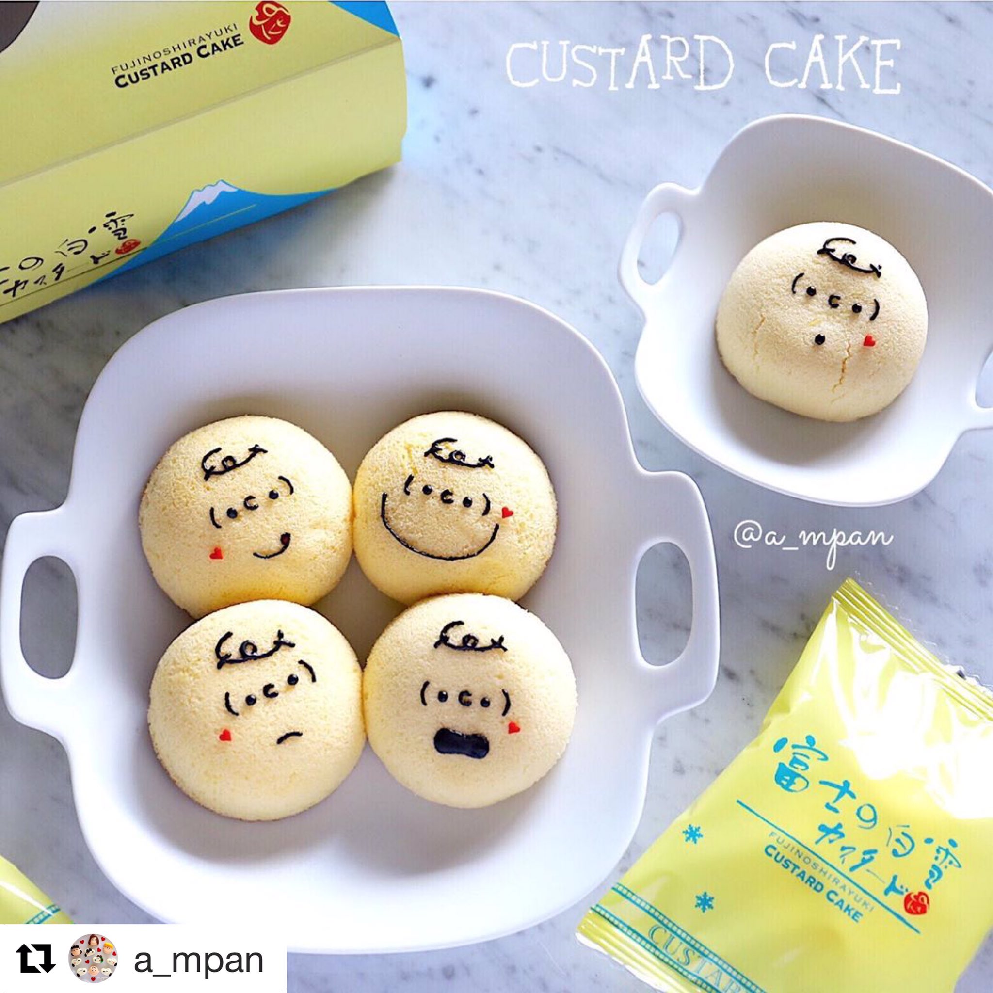 しらゆきさんby土井製菓 可愛いチャーリー白雪さん ありがとうございます 富士の白雪カスタード 富士の白雪 富士山土産 カスタード アレンジレシピ お菓子作り お菓子作り好きな人と繋がりたい 手土産スイーツ 静岡銘菓 土井製菓 T Co