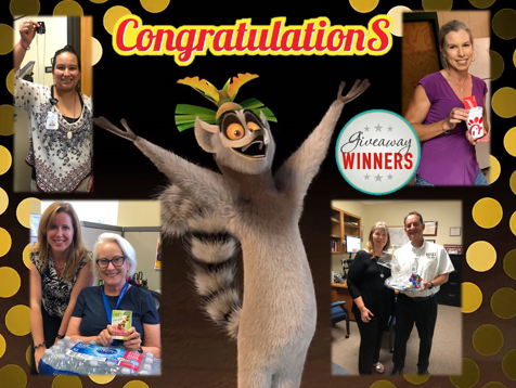I am on Team Move It! at the Bastrop ISD service center where we are logging our steps every month. We hit 2 million steps in August! As you can see, I won a case of water, in our monthly random prize drawing! We are building fitness and comraderie!! #OntheMove