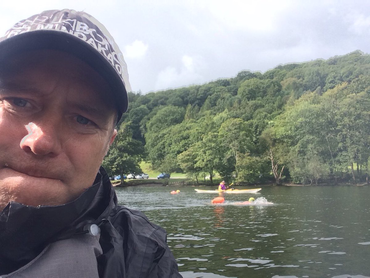 ByLaurieDesigns's tweet image. ‘Paddle Support’ for my buddy Sean in the ‘Windermere One Way’ swim race this weekend.

The boy done awesome! -First in his age group and fifth non-wetsuit overall.

Well done swimmers, paddlers and organisers.
#windermereoneway 
#wow #swimwindermere @T2Events1 #openwaterswimming