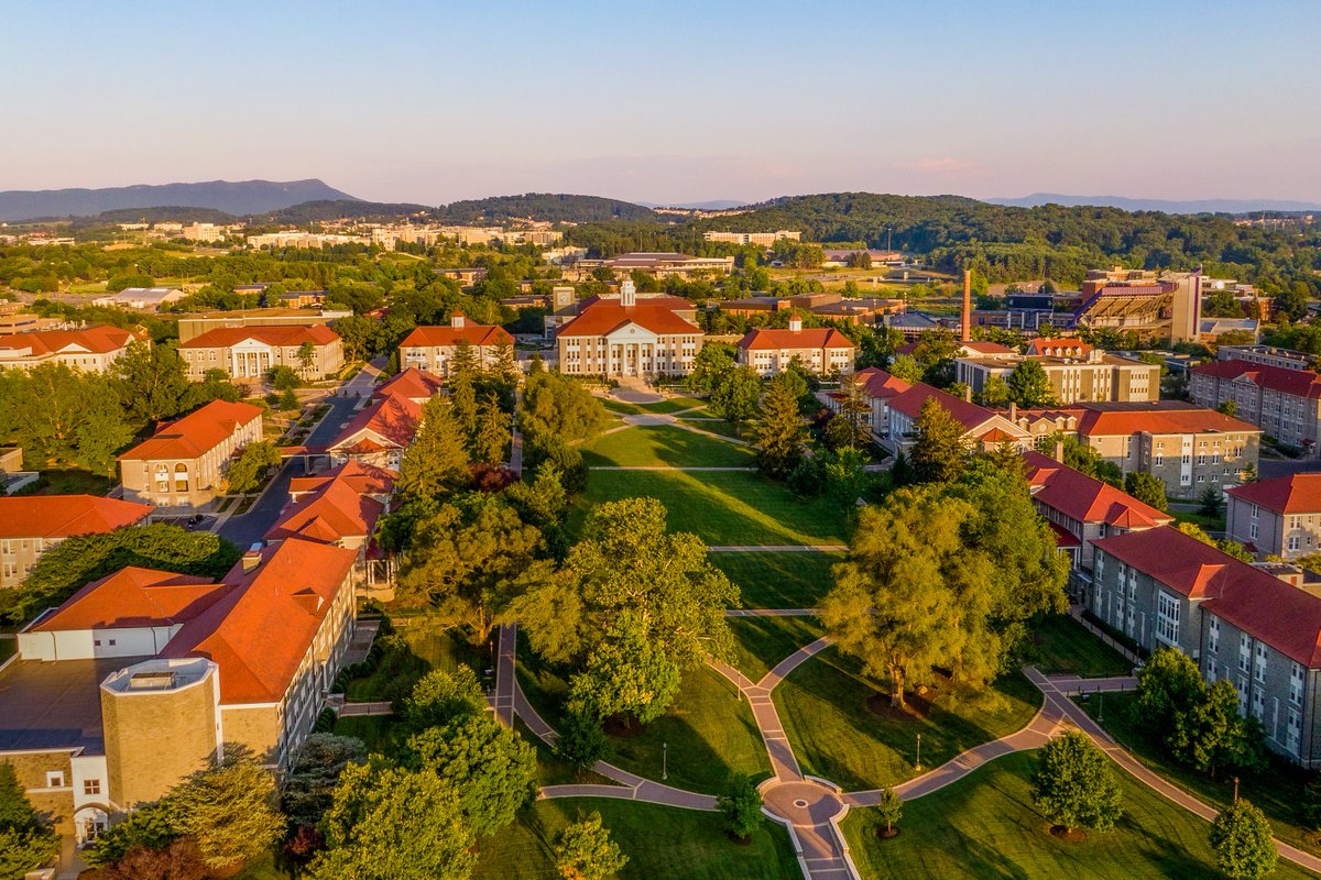 Nothing beats a September evening in the Shenandoah Valley. #JMU