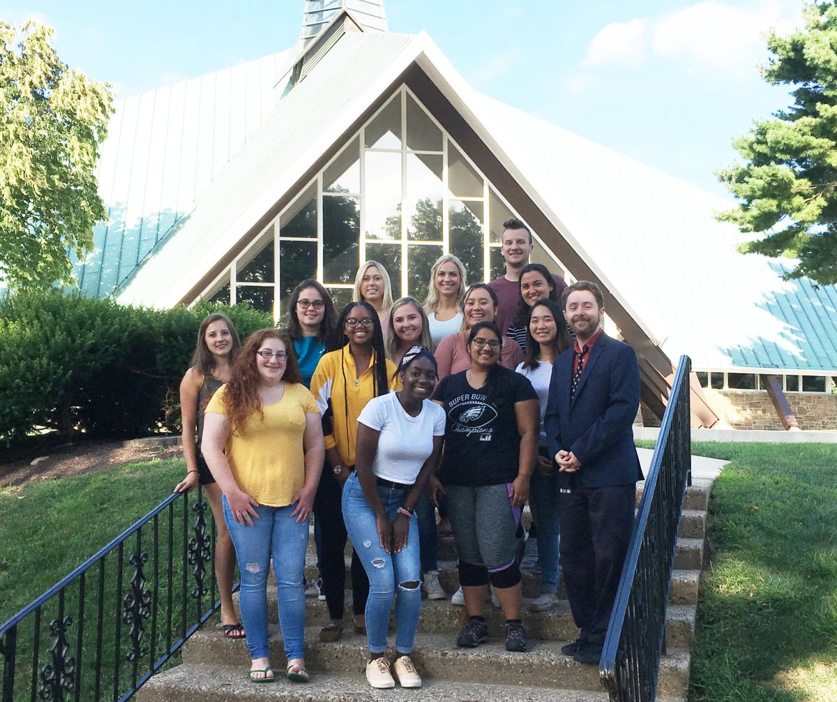 SJUGEPScience's tweet photo. The Science Lab TAs of Connelly Hall welcomes @saintjosephs back to another fun filled year of science! https://t.co/2bJhwIKPUG