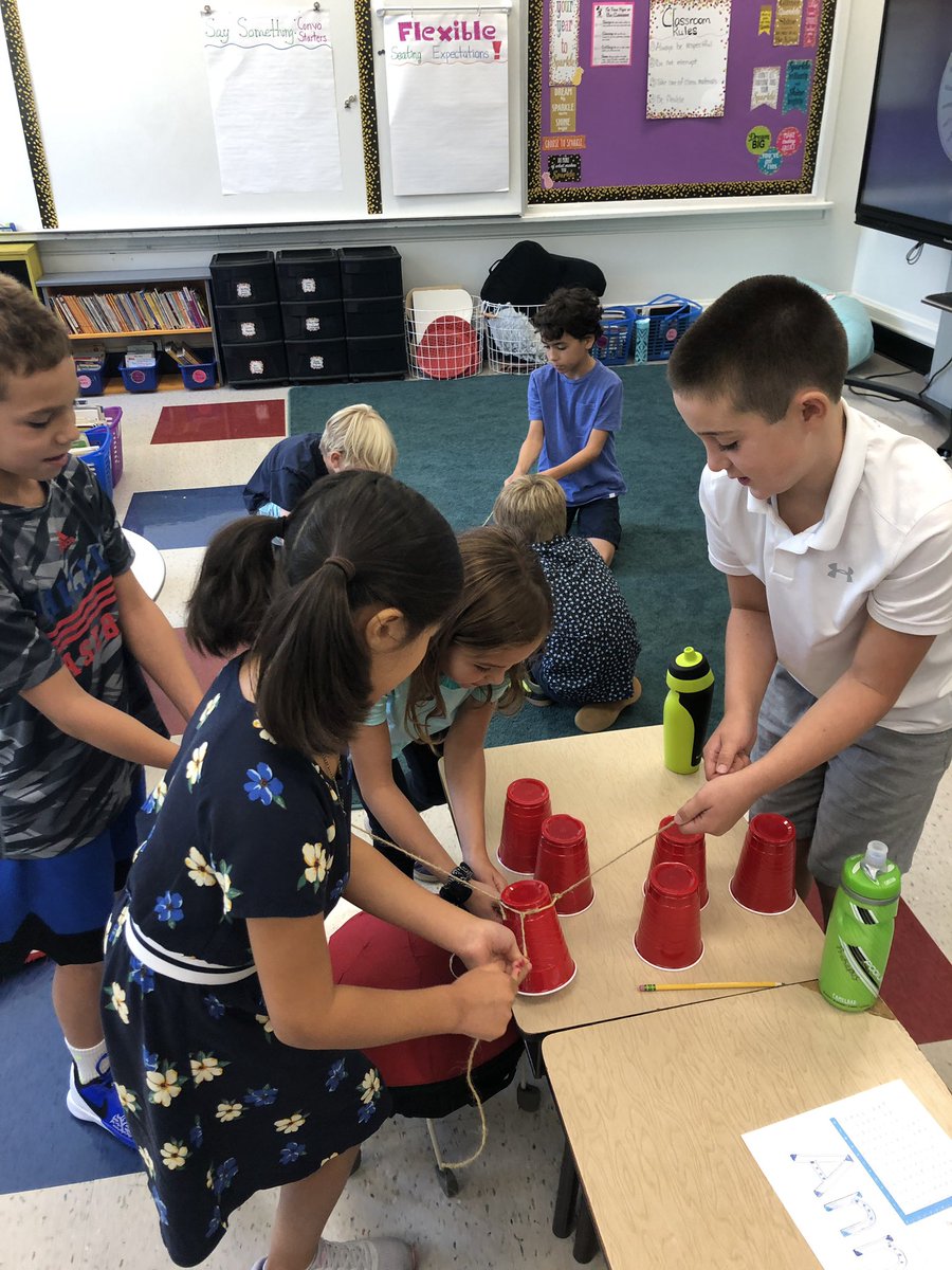 Happy first day! 3HN had a blast with our team building activity! <a href="/JFTatemES/">J. Fithian Tatem Elementary School</a>