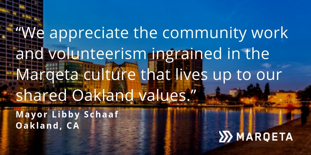 9 years ago we planted roots in Oakland and we're proud to be part of the community. Thanks for the kind words Mayor 
<a href="/LibbySchaaf/">Libby Schaaf</a>. Check out our latest news in <a href="/Finextra/">Finextra</a>: finextra.com/pressarticle/7… #MadeInOakland #OaklandJobs #fintech #payments