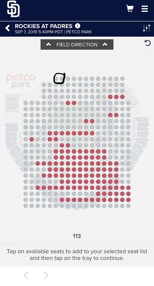 JoshCox's tweet photo. #PadresTwitter, I will be back east this weekend &amp; will not be around for the Padres/Rockies series. I’m giving away my two seats by first base to Friday’s game.

RT &amp; follow to enter, I will DM the tickets to a winner early Friday afternoon. Good luck &amp; Go Padres!
#FriarFaithful https://t.co/tXXS6NrEbl