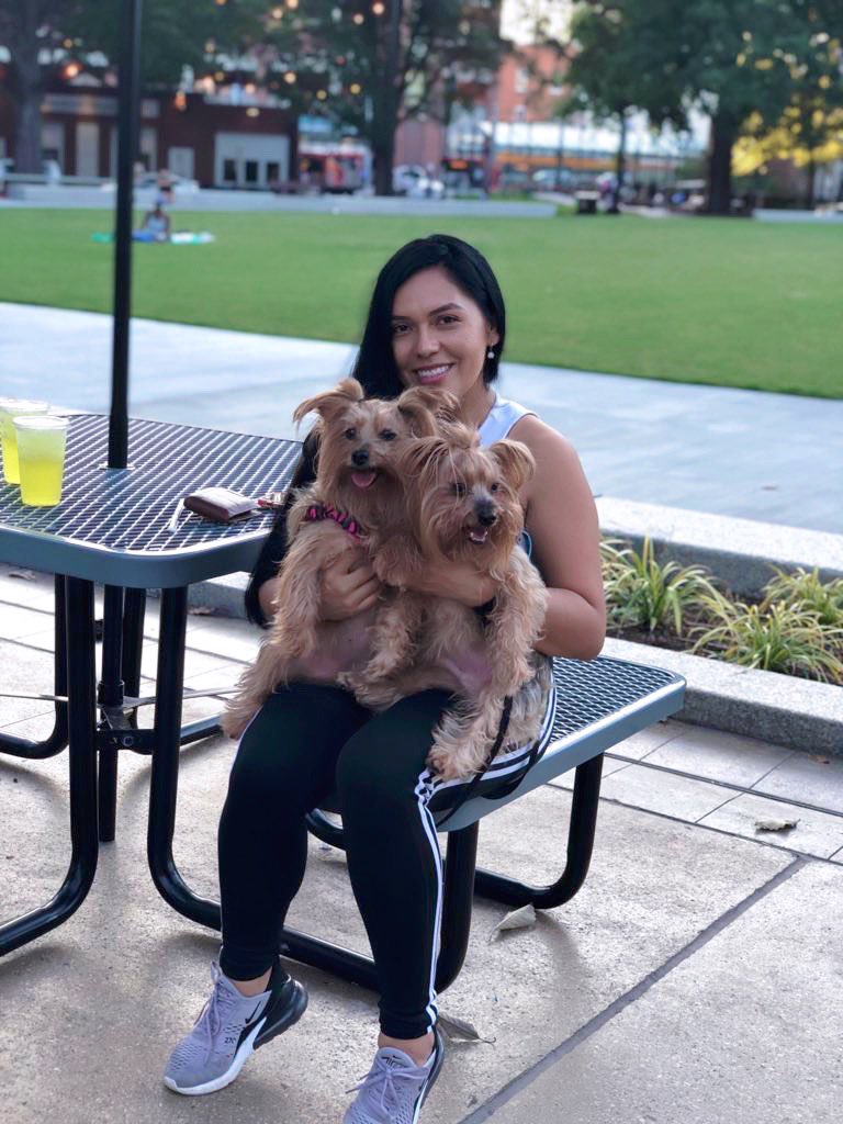 ClassyB14's tweet photo. Can’t believe these two are turning 9!🐾 #handful #decemberbabies #crazytwins https://t.co/kXQGIrse5u