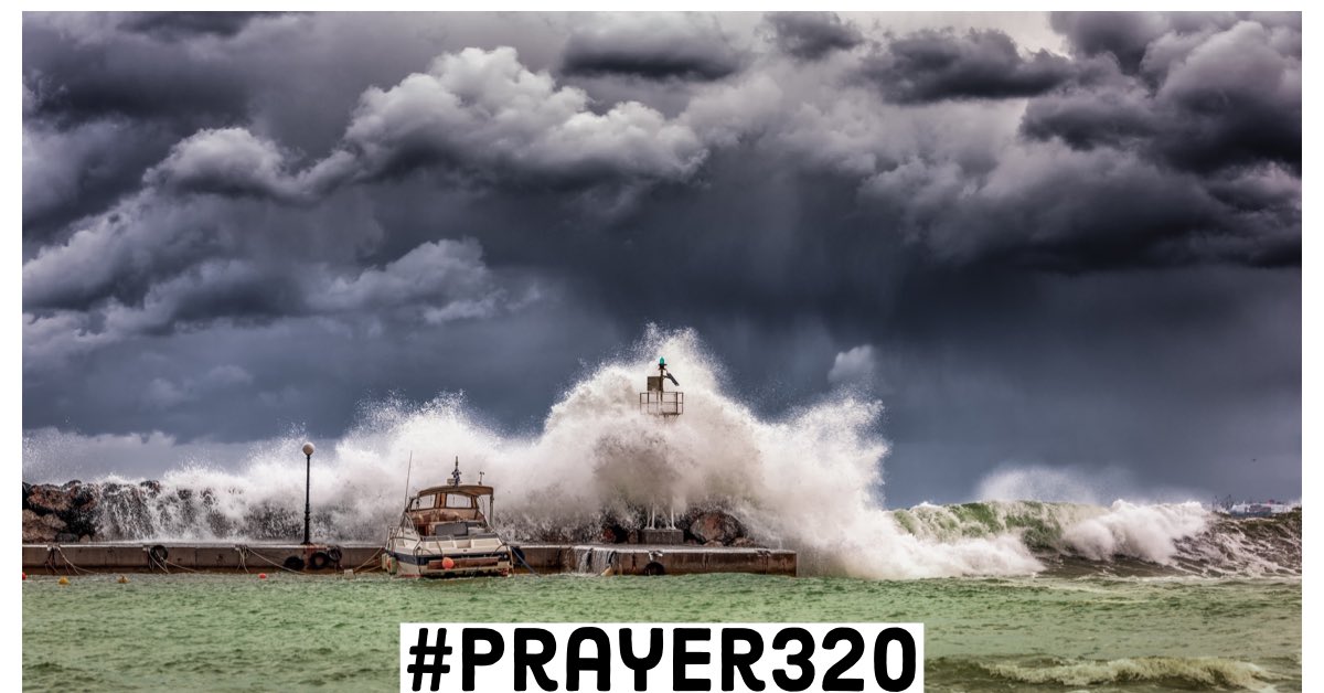 WCBroadcasting's tweet photo. Today we pray for all the people who have been impacted by Hurricane Dorian. Pray for families who have been injured or lost loved ones, homes and businesses. #prayer320 #HurricaneDorian https://t.co/hdchfZ3Y06