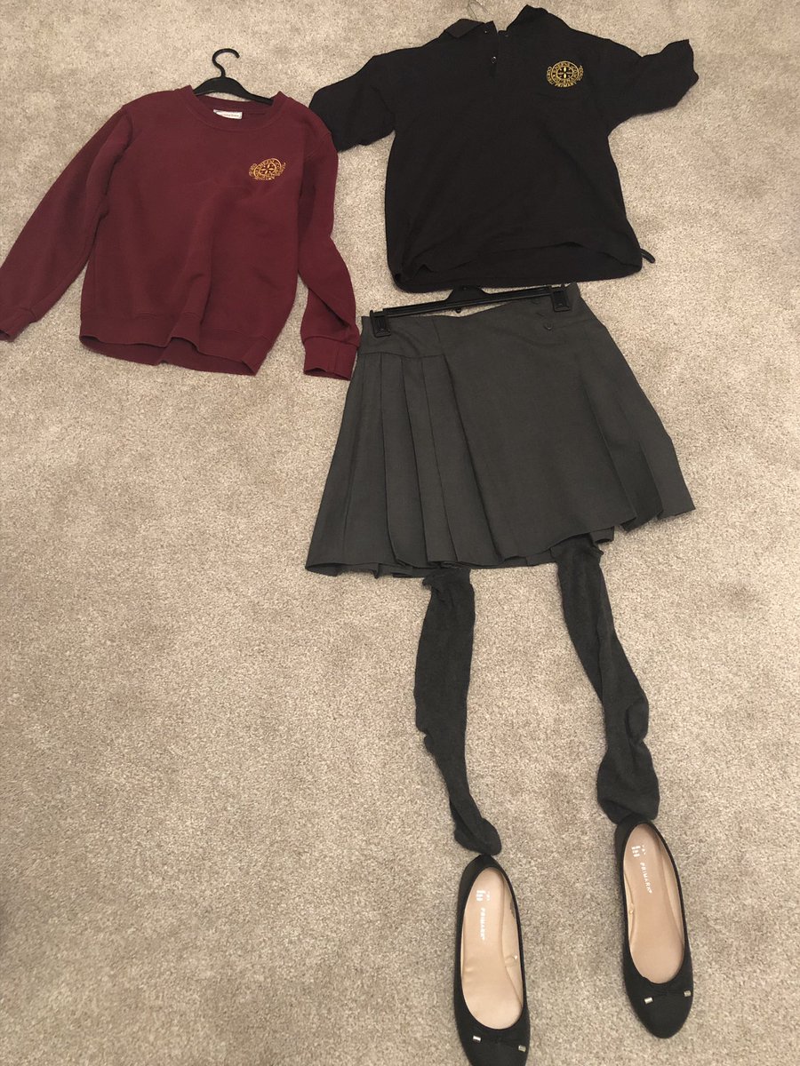 lisalucy5's tweet photo. Our girl is just about finished getting her uniform ready in the correct order for #BackToSchool !  Nearly ready for bed 2300hrs 😬 https://t.co/DcfHp4ZNrH