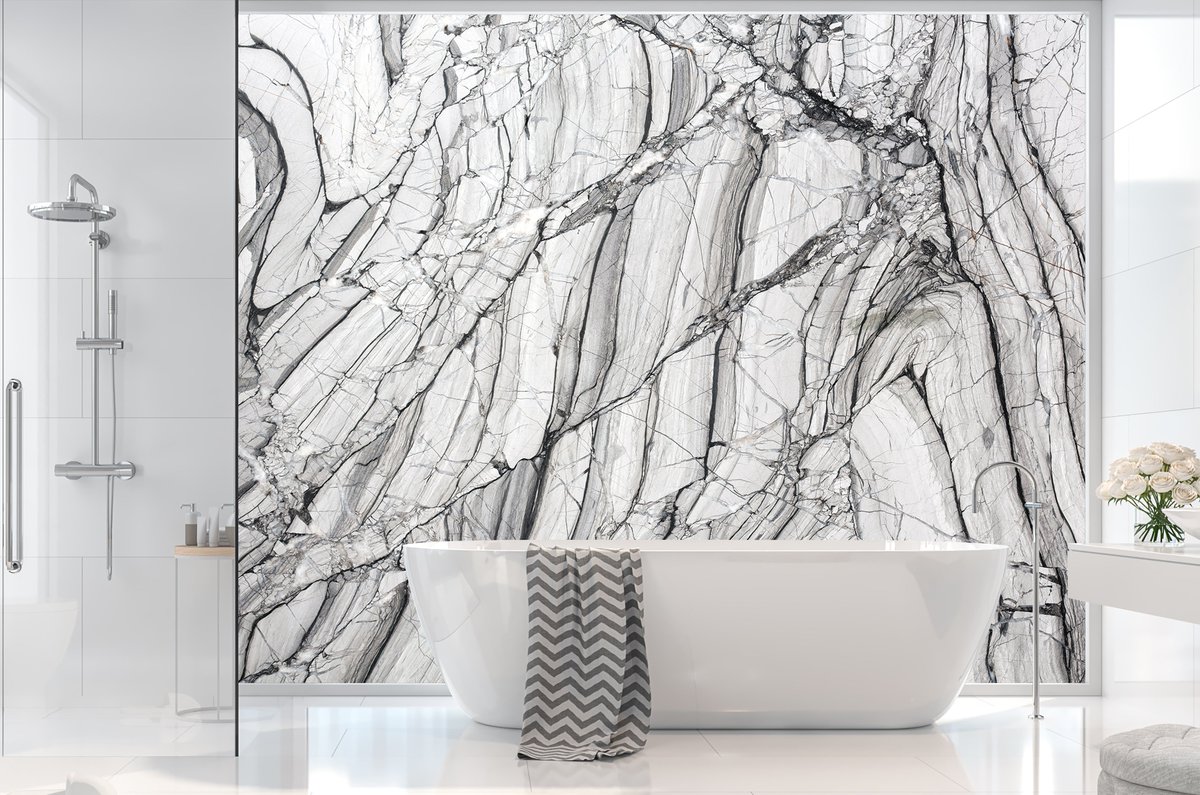 Nouvelle murale super tendance, spécialement pour les cuisines et les salles de bain: Marbre Gris. Muralunique.com

Super trendy new mural, especially for kitchens and bathrooms: Grey Marble. Muralunique.com