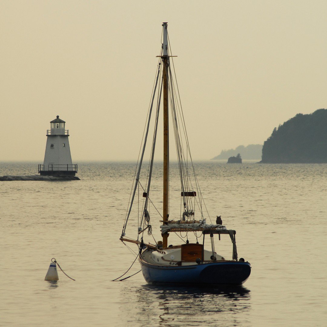 BurlingtonHello's tweet photo. Sailboat moored in Burlington Harbor. 
____
#helloburlington #vermont #lakechamplain #sailing #sailboat #travelnewengland #discoverburlington #btv #visitvermont #lonerock #harbor #waterfront #getoutside #charter #experiencebtv https://t.co/yhx4mZkQZA