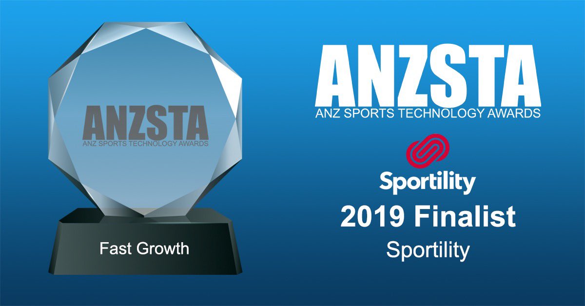 Sportility is up for ‘Fast Growth Startup of the Year’ at the ANZ Sports Technology Awards tomorrow night in Melbourne. Thanks <a href="/sportstechws/">STWS</a> and congratulations to all of the finalists! #startup #sportsdata #sportstech #anzsta #sports #melbourne