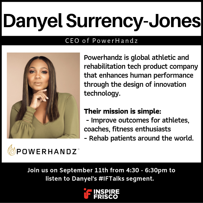 InspireFrisco's tweet photo. At our upcoming #IFTalks on Sept. 11th Danyel will share how she was able to get into top e-retailers such as Amazon, Walmart, and Dicks Sporting Goods. 

RSVP Here: https://t.co/t8TBN0wIZF

#sports #sportstech #entrepreneur #startup #ceo #InspireFrisco #unt #technology https://t.co/F5s3yBHpIX