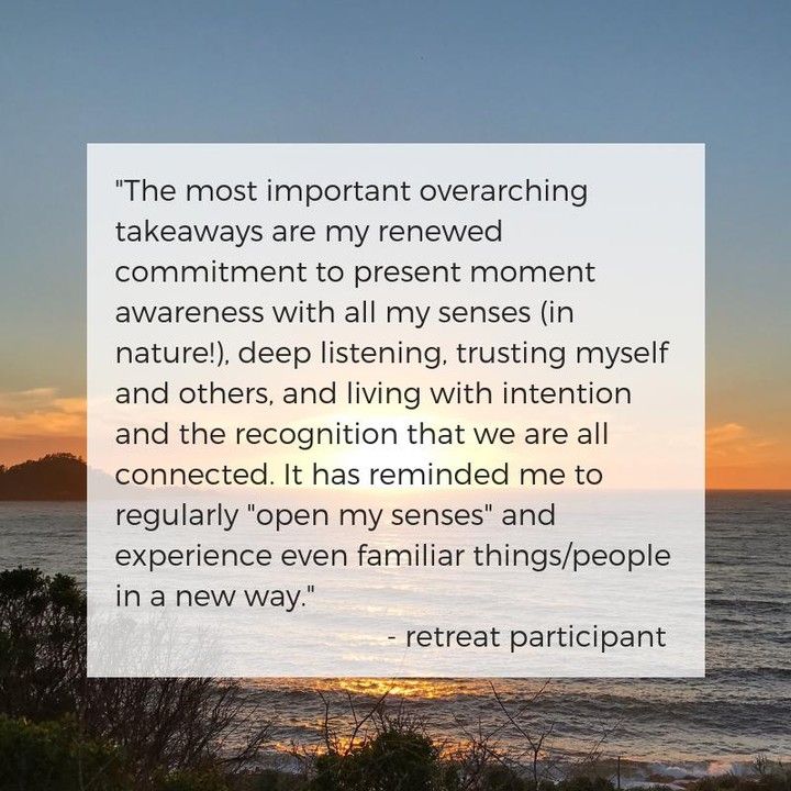“The recognition that we are all connected” is what our upcoming retreat is all about! Join us for 'Waking Up in the Wild: Nature Meditation Retreat.' #retreat #meditationretreat #authenticrelating #authenticmovement #qigong #mindfulness #creativity #ritual #shaman
