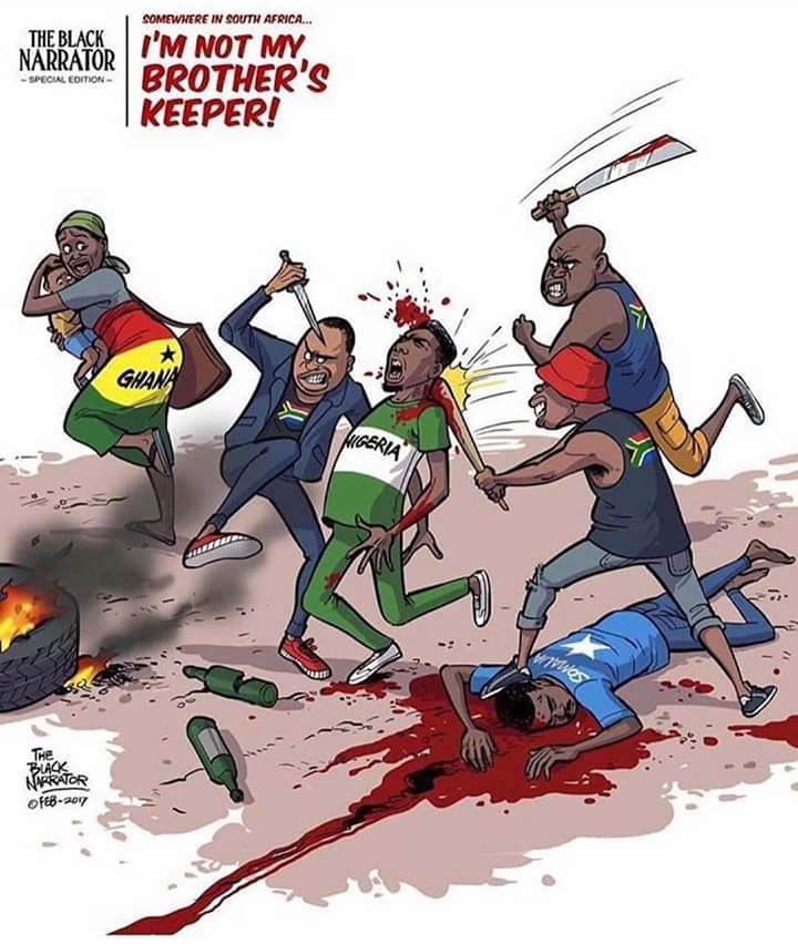 SIMONJEGGI's tweet photo. #SayNoToXenophobicAttacks https://t.co/8fSExAZiLL