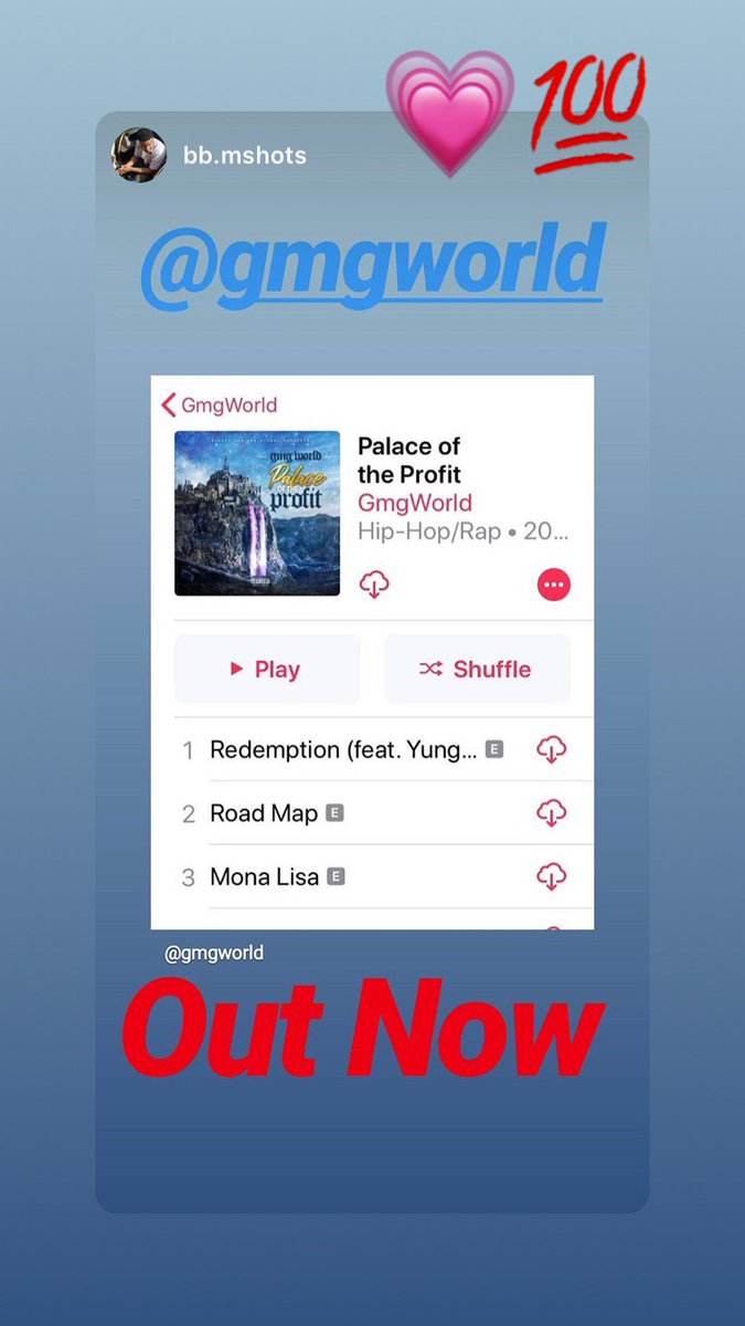 DaRealGMGwrld's tweet photo. Out now go get dat💨💨💨💨💨 https://t.co/rF8zWAGFpu
