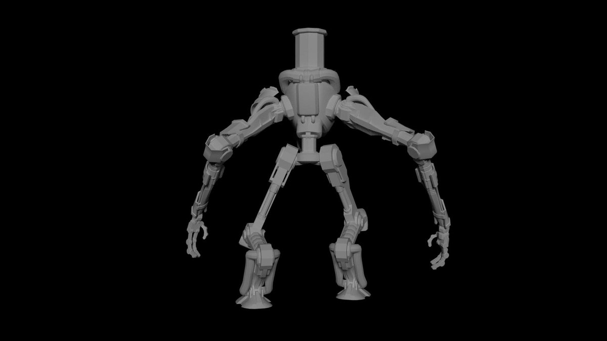 Here is the second version of the first arbiter encounter model. (untextured)

Make sure to stay up to date with our game's development by joining our discord: discord.gg/bw6swvf

#UE4 #gamedev #indiegame #indiedev #Blender3d #UnrealEngine  #projecthollow #IndieGameDev