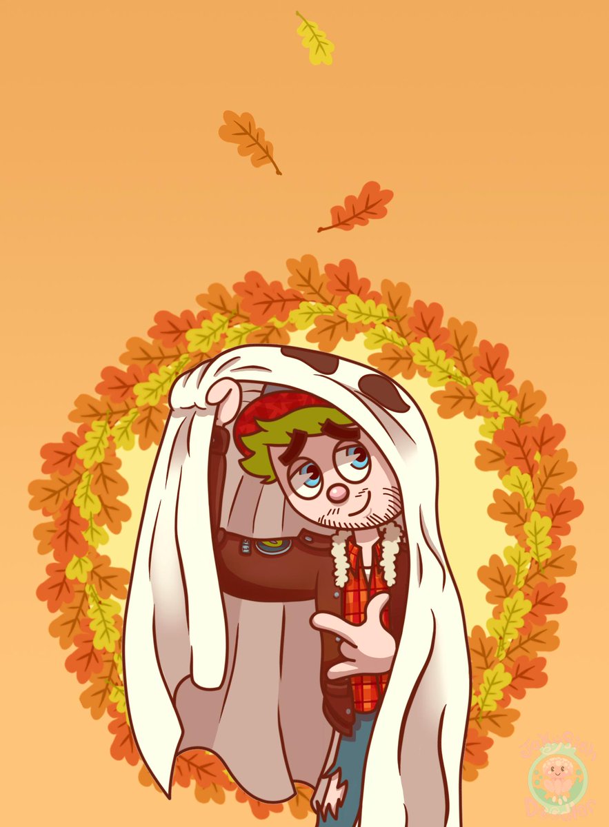 “Ghosting Along”- DRAW THIS IN YOUR STYLE! :D I was in a fall mood and ...