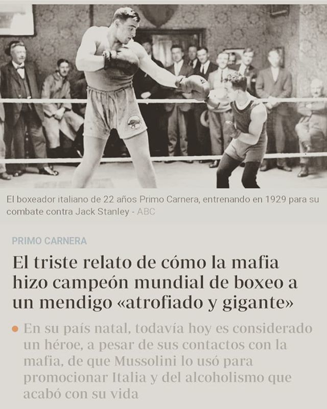 Repasa la vida de Primo Carnera en La Habitación del sueño n°3. Los boxeadores de los regímenes en tu plataforma en ivoox Spotify itunes. #box #boxeo #boxeoespañol #historia #boxeoitaliano #boxeomundial #clubbox #retro