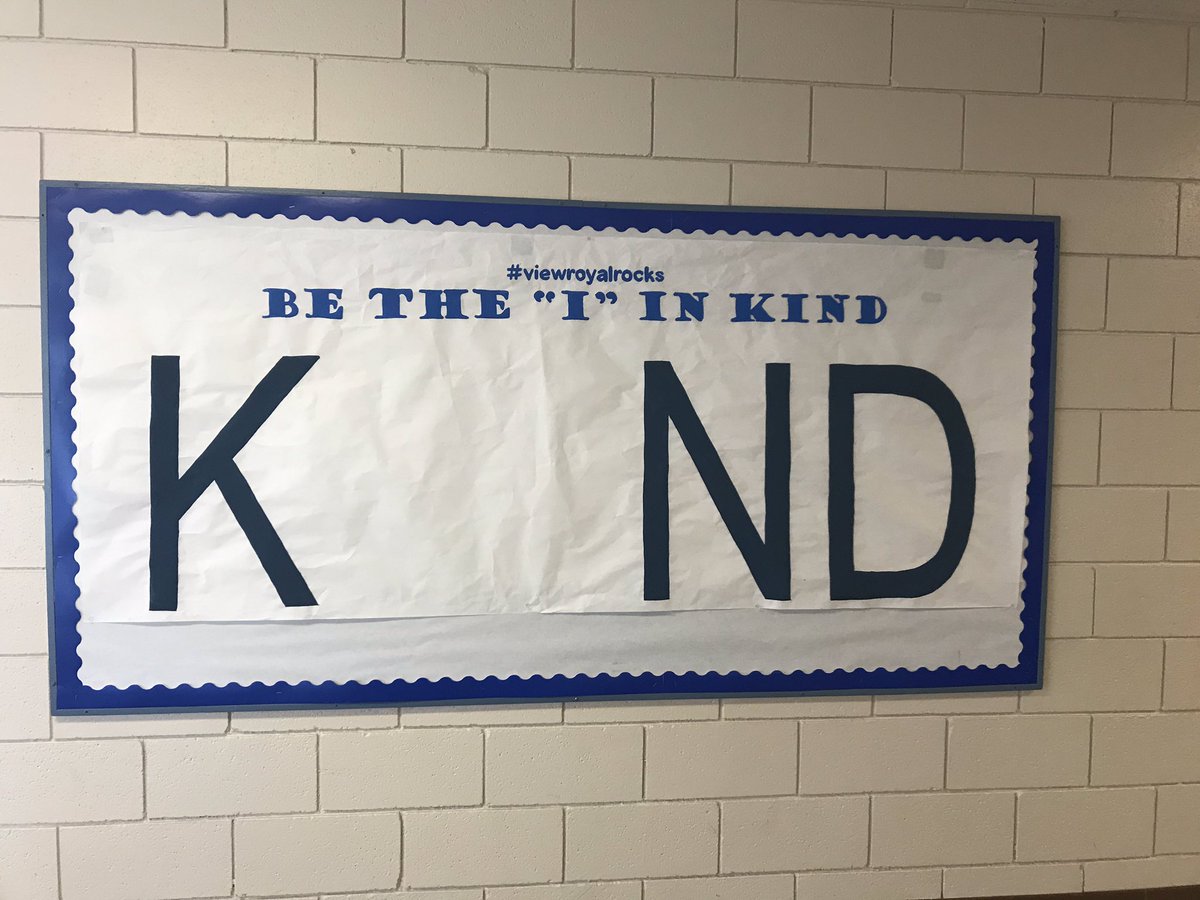 MorganeMichael's tweet photo. What a great start to school❤️🙌#KindSight101 #smallactbigimpact https://t.co/hSQNSq5r3G