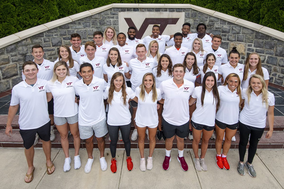 Take a look at this years SAAC #Family Photo! #Hokies