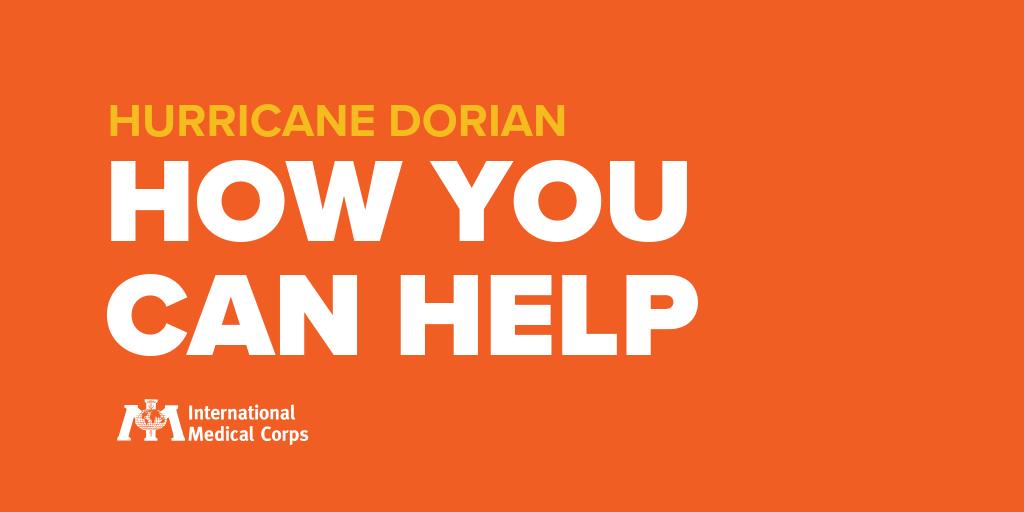 IMC_Worldwide's tweet image. #HurricaneDorian battered the #Bahamas, inflicting as yet unknown damage &amp;amp; suffering. #Dorian is now headed towards the U.S. where Florida, Georgia, North &amp;amp; South Carolina have all declared states of emergency. You can support our emergency response here: bit.ly/IMC-Dorian-HELP