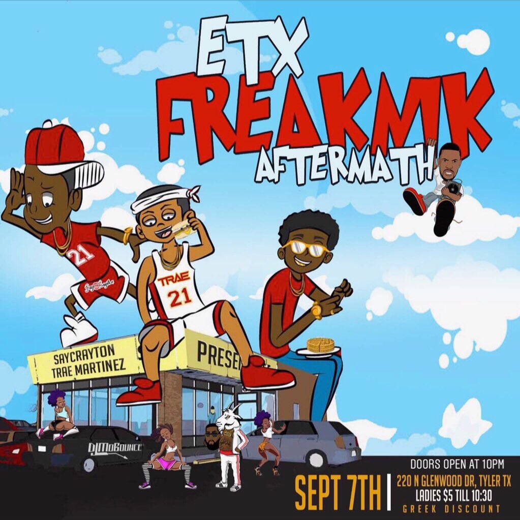 DaaeeeeJuuhhhh's tweet photo. Let’s get freaky this weekend 👅#FreaknikAftermath with the #Loonaticpromo
@blasaainbaby
@_looneyafoo
@saycrayton https://t.co/6Id1W5f5F3