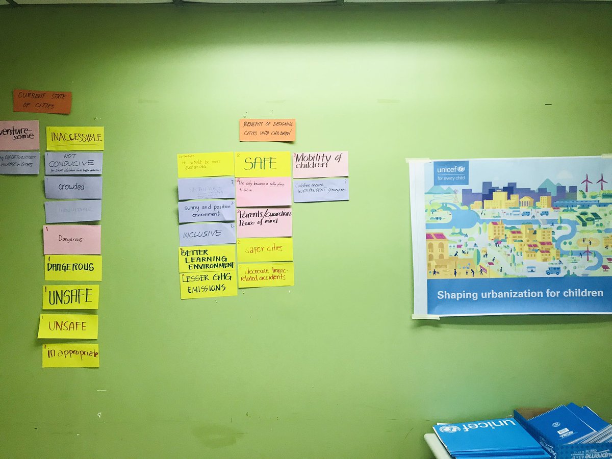 How to scale capacity to plan &amp; design #childfriendlycities, reduce child road traffic injuries &amp; achieve #sdg3 #sdg11? Training of trainers child-responsive planning at university <a href="/Official_UPD/">UP Diliman</a>, with <a href="/unicefphils/">UNICEF Philippines</a>, <a href="/itdpindonesia/">ITDP Indonesia</a>, <a href="/ISOCARP/">International Society of City & Regional Planners</a>, support by <a href="/UN/">United Nations</a> Road Safety Trust Fund.