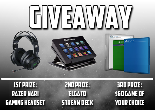 📢Check out our September 𝗙𝗥𝗘𝗘 entry Giveaway! Enter for your chance to win over $360 worth of prizes! Get started by clicking the link below!

➡️View Here: bit.ly/30OIOSf ⬅️

#giveaway #streamer #twitchstreamer #mixerstreamer #RazerStreamer #Razer  #elgato #RETWEEET
