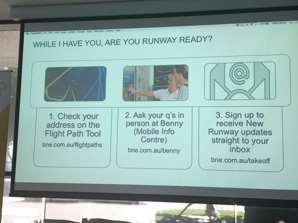 republic_ir's tweet photo. A reminder from our speaker for #Brisbane folk re the new airport runway #interactiveminds https://t.co/V46kIJ4BHy