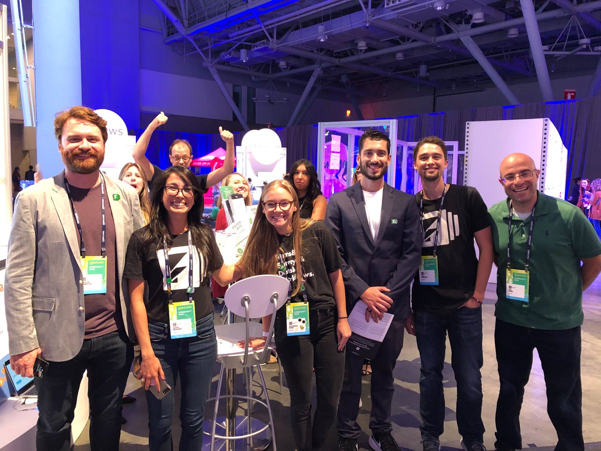 Formstack's tweet photo. @mesalabsinc @NHLearningGroup @EisnerAmper #TeamworkMakesTheDreamWork #FormstackSync #INBOUND19 https://t.co/RvNuTfXS4A