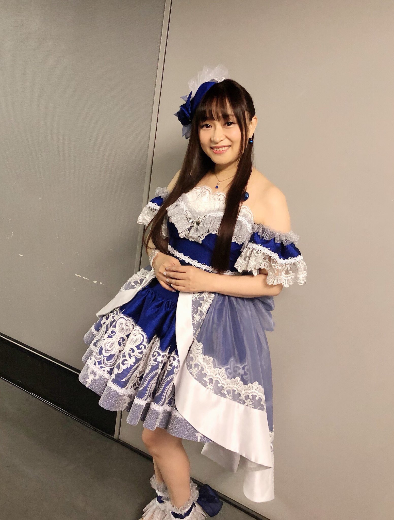 今井麻美 1日目の人の服 因みに 両日イヤモニも変えた うふふ