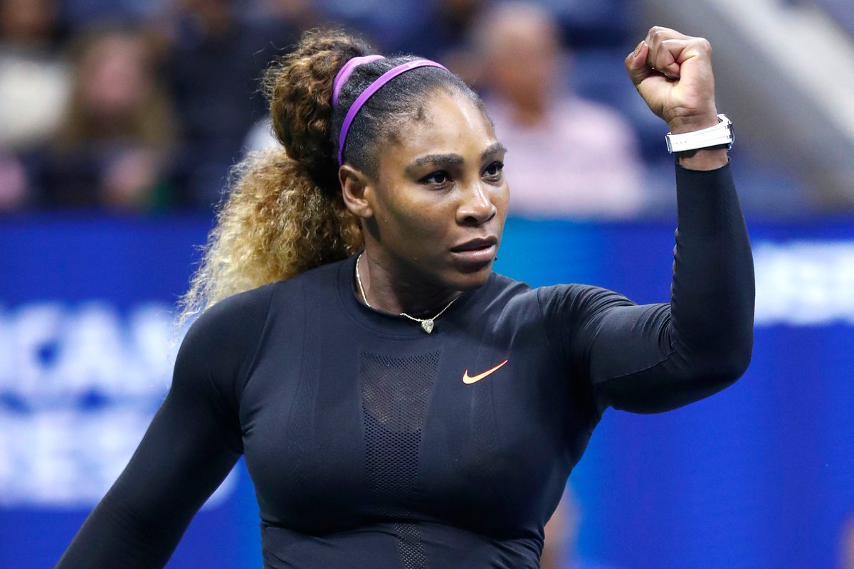 flywithkamala's tweet photo. Serena Williams just won her 100th US Open match IN FORTY FOUR MINUTES! Remarkable! 

The. Best. Ever. #USOpen https://t.co/XqANlvnRI7