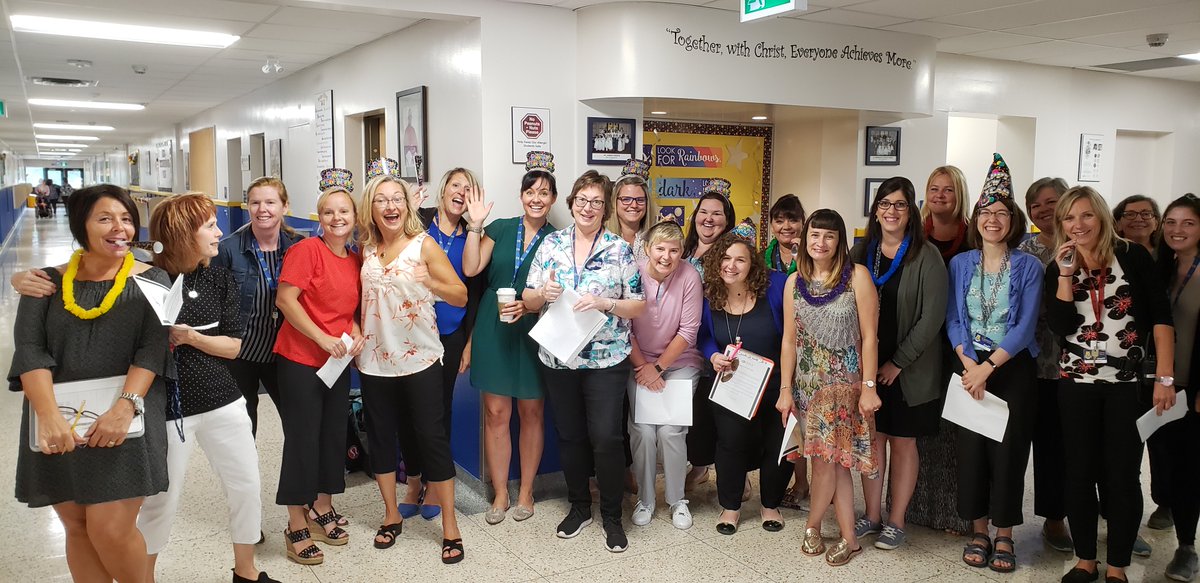 StBernBears's tweet photo. Great excitement and joy was felt today by all at St. Bernadette Catholic School.  Happy New Year! #WCDSBFirstDay! https://t.co/xIOsPmDPnX