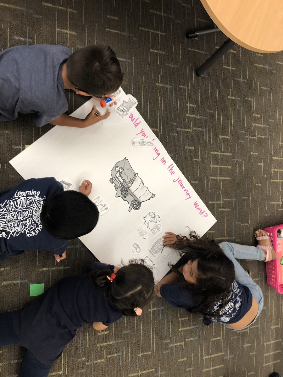 TeachWeiner's tweet image. If you traveled in a covered wagon, what would you take with you? #WCSJoyfulLearning #FirstGrade #LifeLongAgo