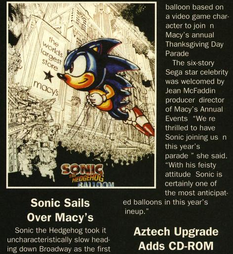 Nba Jam The Book On Twitter Sonic The Hedgehog In The Form Of Macy S Thanksgiving Day Parade Balloon