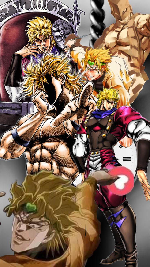 JoJo's Bizarre Adventure Villains [Vampire Dio Brando] iPhone Wallpaper  *aesthetic*