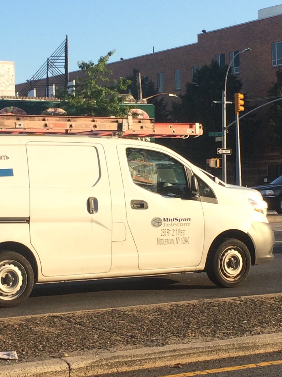 MVazque35072498's tweet photo. #local3 #SpectrumStrike #thelist  this van seen driving in Brooklyn this morning on Linden Blvd. with a BIRD in a cage in the passenger seat.  Really!  Is this the drivers helper AKA cheap labor??? https://t.co/lRBcfJHw5H