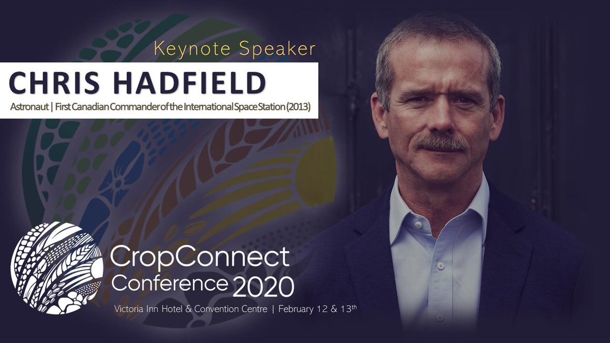 What's an Astronauts favourite meal of the day?

Launch!🚀

In all seriousness.. we are excited to announce our first KEYNOTE SPEAKER- Astronaut, <a href="/Cmdr_Hadfield/">Chris Hadfield</a> will be joining us at #CropConnect20! We're sure his presentation will be out of this world😉…