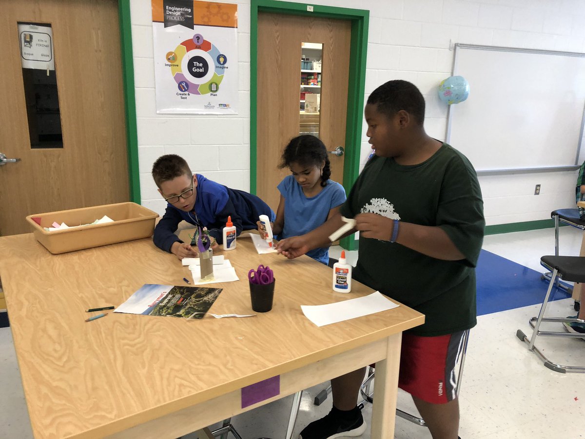 Jmschickel42's tweet photo. G4 @MrsKruseSLES #taskparty for our 1st #STEAM class of 2019-20. Some great collaboration, cooperation & communication for success! Excited to see what these artist-engineers design & create in the next challenge! @StratfordLndgES https://t.co/rbdRkve3hX