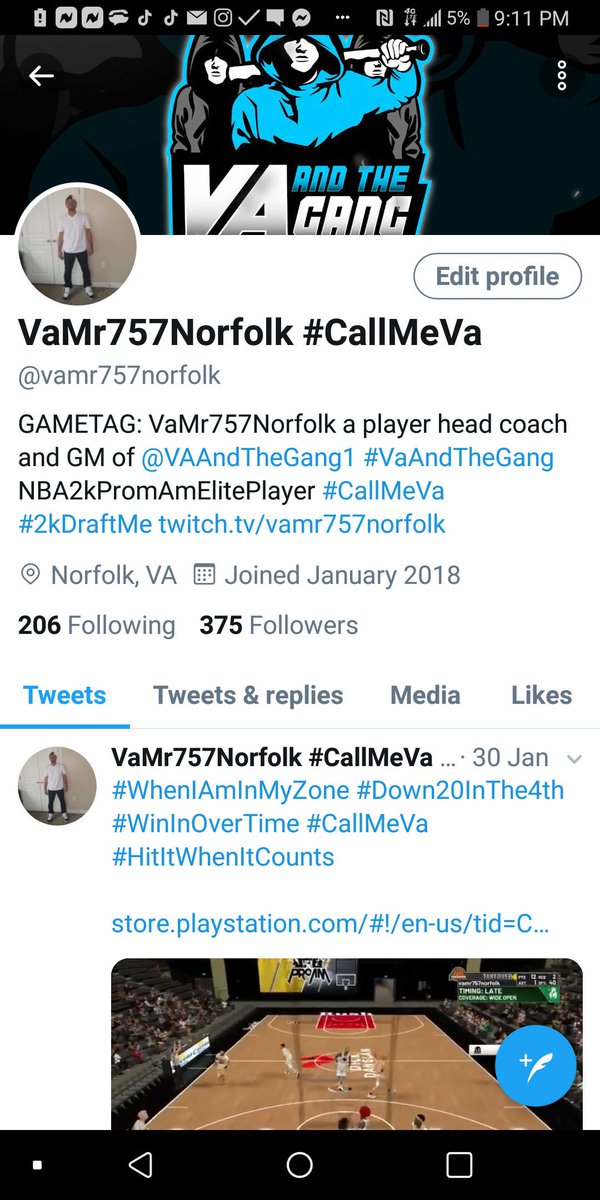 vamr757norfolk's tweet photo. @vamr757norfolk #CallMeVa #Season3Focus #VaAndTheGanG https://t.co/lb9nSYq889