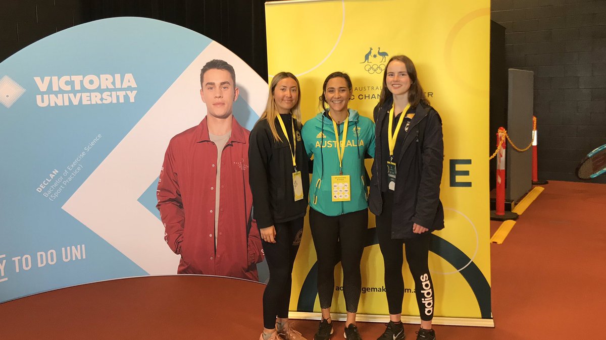 200 metre individual medley @tokyo2020 hopeful <a href="/kotuku_ngawati/">Koti Ngawati</a> inspiring young change makers to drive change @vu_alumni <a href="/victoriauninews/">Victoria University</a> <a href="/AUSOlympicTeam/">AUS Olympic Team</a> #BeTheChange2019