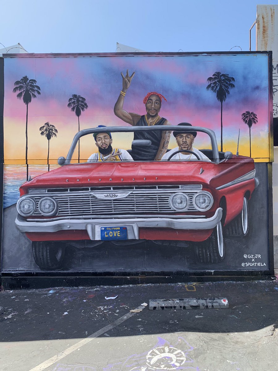 Newest edition in our #FameYard 
California Love