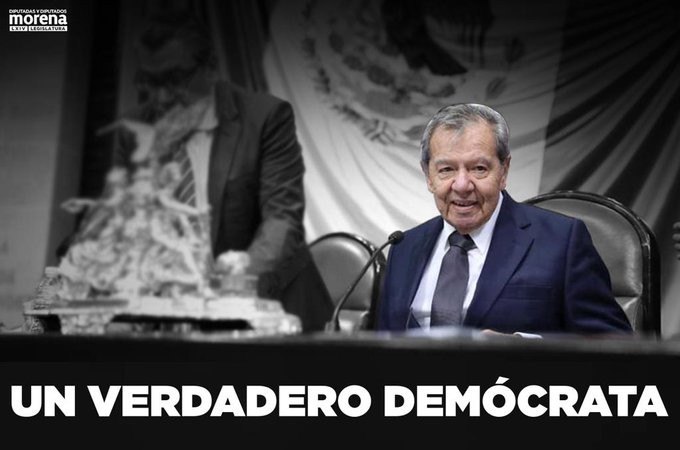 Porfirio Muñoz Ledo anuncia su retiro de la Presidencia de la Mesa Directiva de la Cámara de Diputados. 