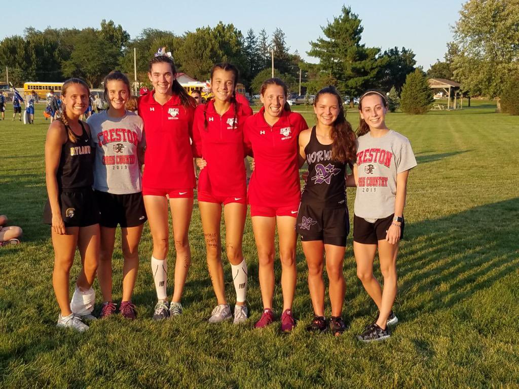 DCGGirlsXC's tweet photo. Great home meet tonight!  9 age-group medalists! 3rd @__hannahlittle 7th @MeganSterbenz 8th Miranda 11th @EmmaAngus7 13th Meredith 15th @larakallem 17th Kami 22nd @jaciversluis 30th Mia https://t.co/OOlzpIRJt8