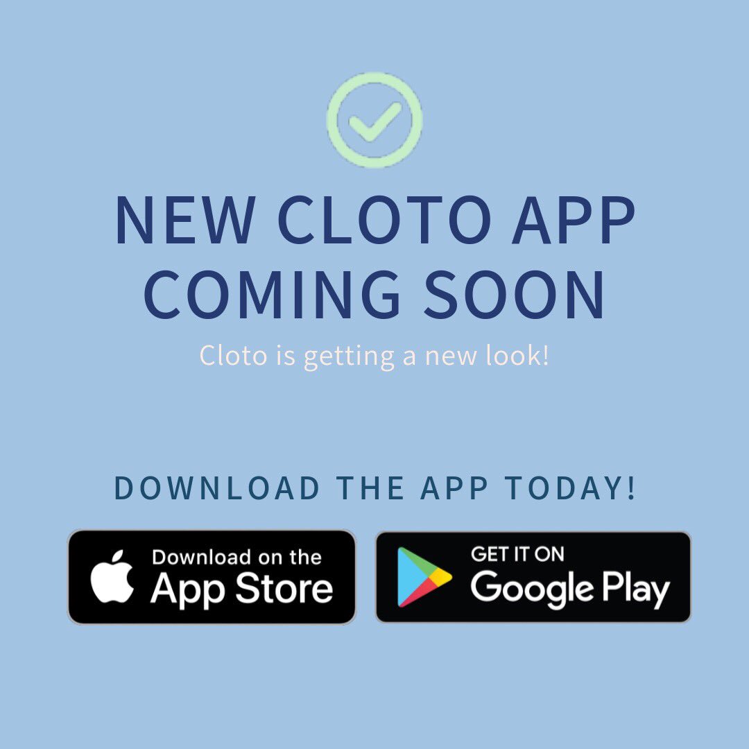 ClotoCanada's tweet photo. Cloto is getting a new look! #ComingSoon 😆🎉 Stay tuned! https://t.co/XjHaih1KXJ