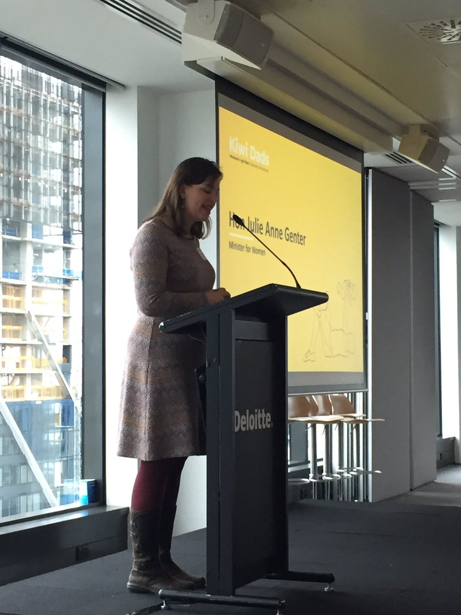 Launching #kiwidads to promote gender equality for parents. <a href="/ANZ_NZ/">ANZ NZ</a> is a sponsor and proud to be part of this conversation <a href="/JulieAnneGenter/">Julie Anne Genter</a> <a href="/GlobalWomenNZ/">Global Women</a> <a href="/michey620/">Michelle Russell</a>