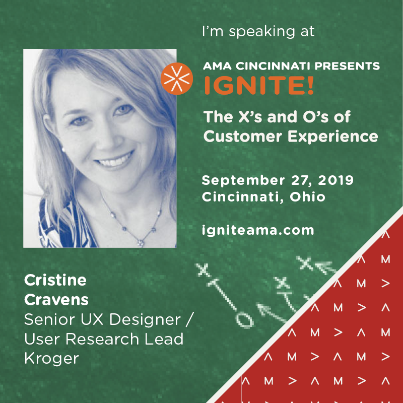 criscravens's tweet image. I'm honored to be joining an excellent lineup of speakers focused on Customer Experience at the 2019 AMA Cincinnati Ignite conference. igniteama.com/2019-agenda/  #amaignite There are still tickets available. Hope you can join me there!