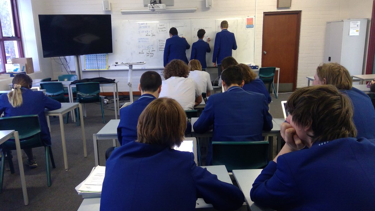 Anthony Bochrinis (@abochrinis) on Twitter photo Year 12 General students participating in mini lessons to consolidate understanding of different types of interest in preparation for their final assessment! #shinethroughdiscovery
<a href="/NewmanCollegeWA/">Newman College</a> Year 12 General students participating in mini lessons to consolidate understanding of different types of interest in preparation for their final assessment! #shinethroughdiscovery
<a href="/NewmanCollegeWA/">Newman College</a>